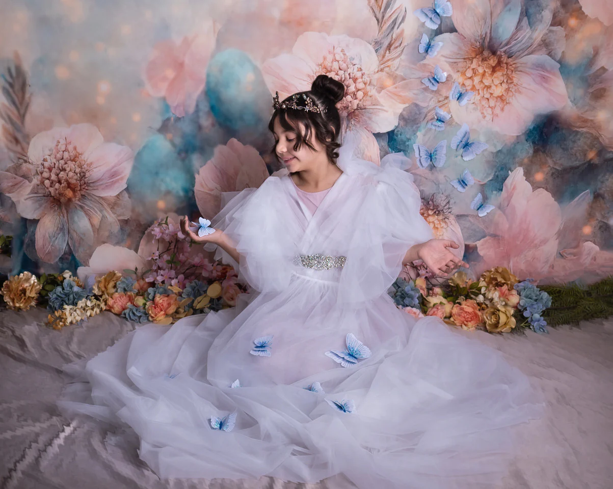 Kate Spring Fine Art Blooming Flower Backdrop for Photography - Image 5