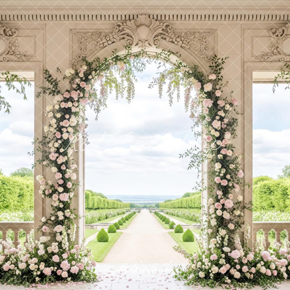 Kate Spring Floral Arch Garden Backdrop Designed by Patty Robert - Image 2