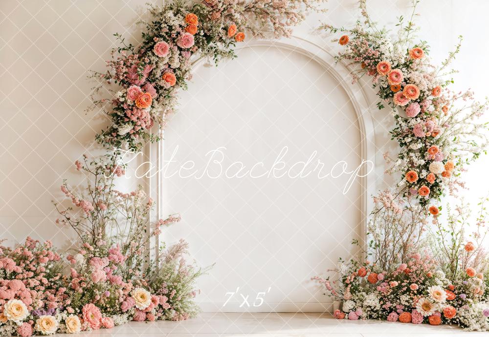 Kate Spring Floral Arch Wedding Mother's Day Backdrop Designed by Emetselch - Image 2