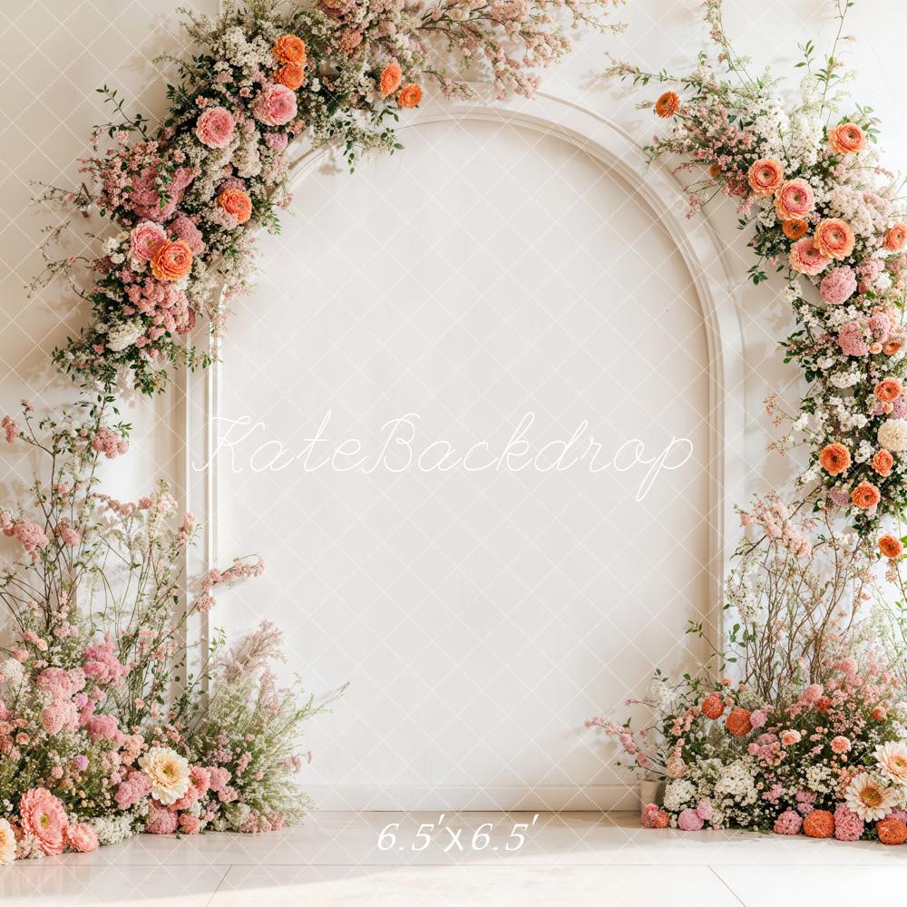 Kate Spring Floral Arch Wedding Mother's Day Backdrop Designed by Emetselch - Image 4