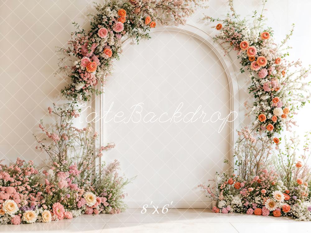 Kate Spring Floral Arch Wedding Mother's Day Backdrop Designed by Emetselch - Image 5