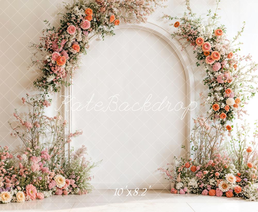 Kate Spring Floral Arch Wedding Mother's Day Backdrop Designed by Emetselch - Image 7