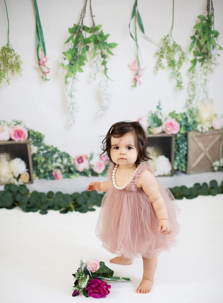Kate Spring Flower Decoration Backdrop Designed by Megan Leigh Photography - Image 3