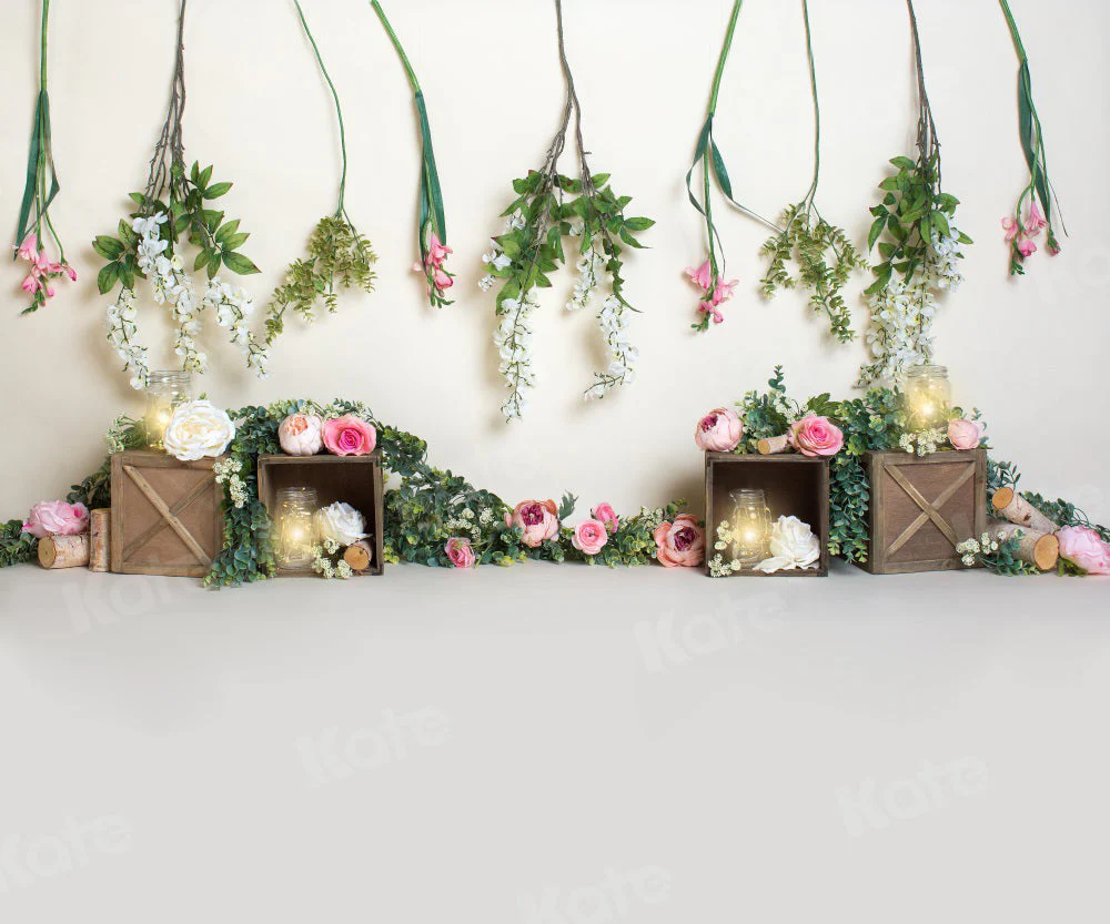 Kate Spring Flower Decoration Backdrop Designed by Megan Leigh Photography - Image 6