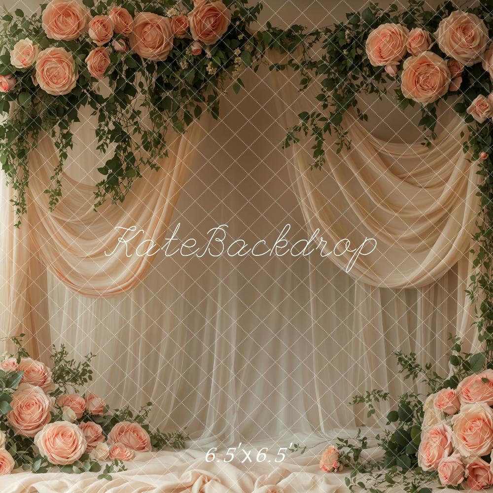 Kate Spring Flower Arch Drapes Wedding Backdrop Designed by Emetselch - Image 2