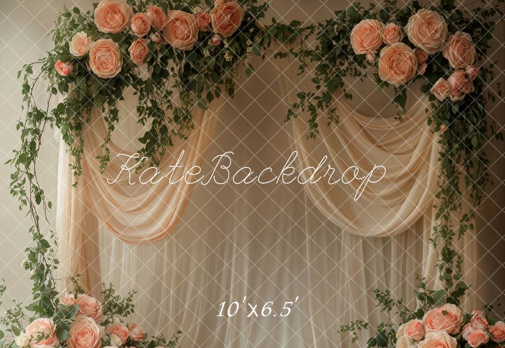Kate Spring Flower Arch Drapes Wedding Backdrop Designed by Emetselch - Image 4