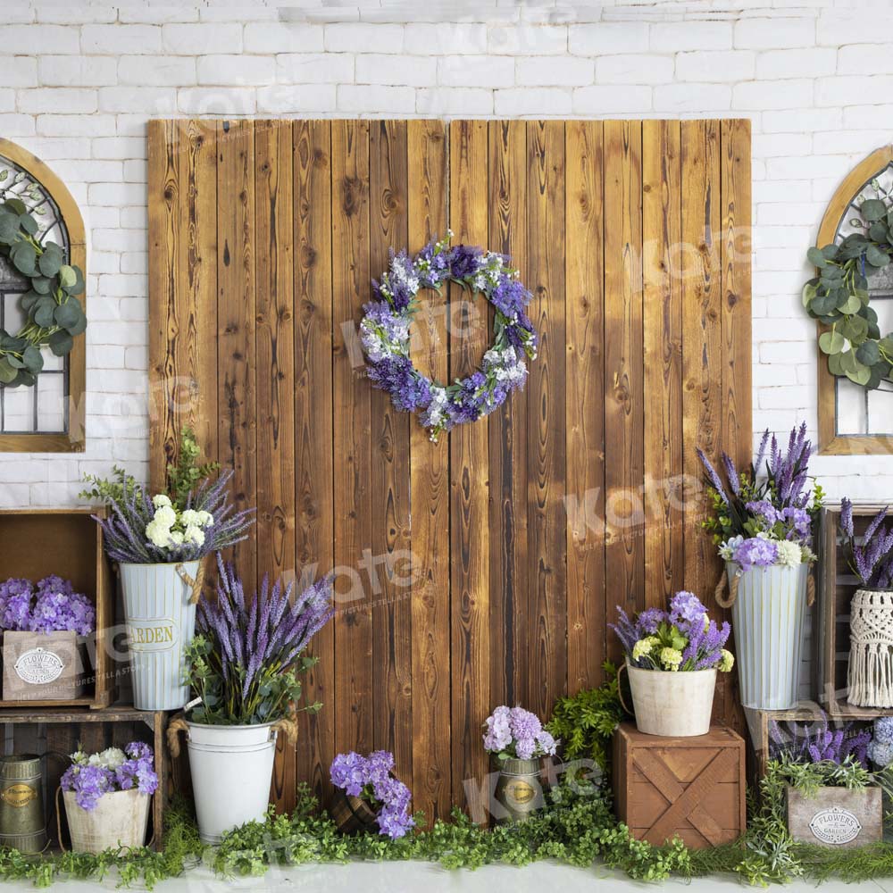 Kate Spring Flower Door Backdrop Designed by Emetselch - Image 2