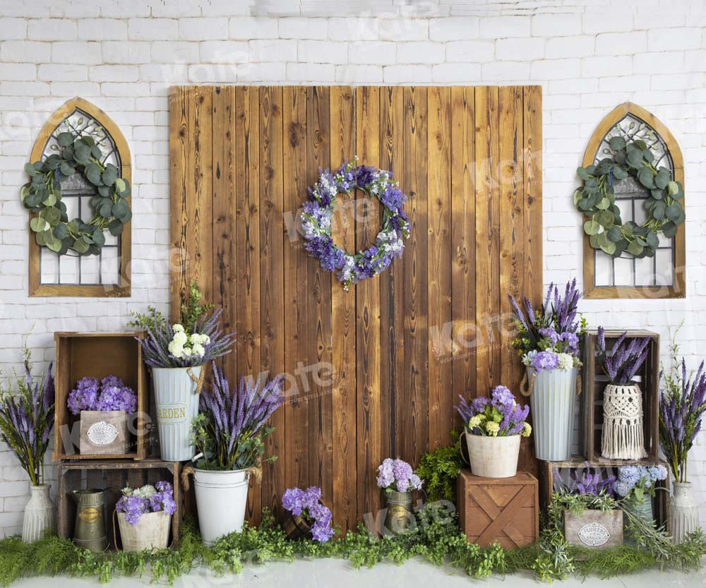 Kate Spring Flower Door Backdrop Designed by Emetselch - Image 3