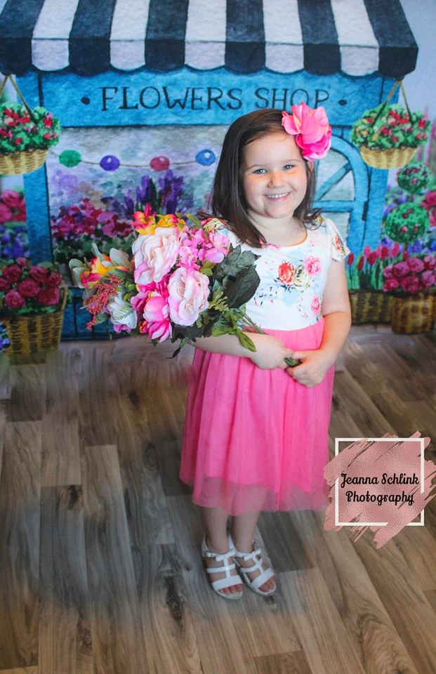 Kate Spring Flower Shop Backdrop Designed By Claire - Image 4