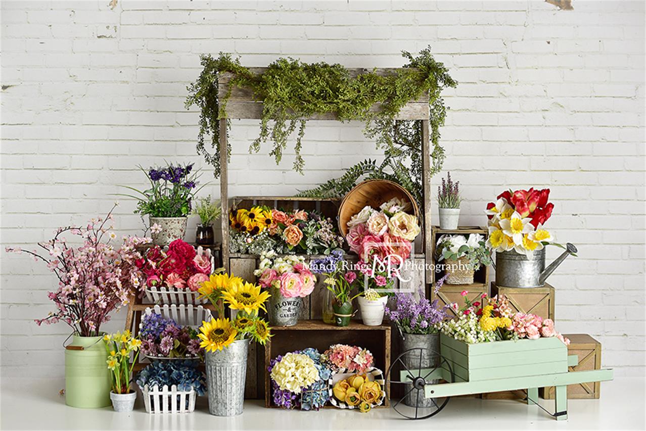 Kate Spring Flower Stand Backdrop Designed By Mandy Ringe Photography - Image 2