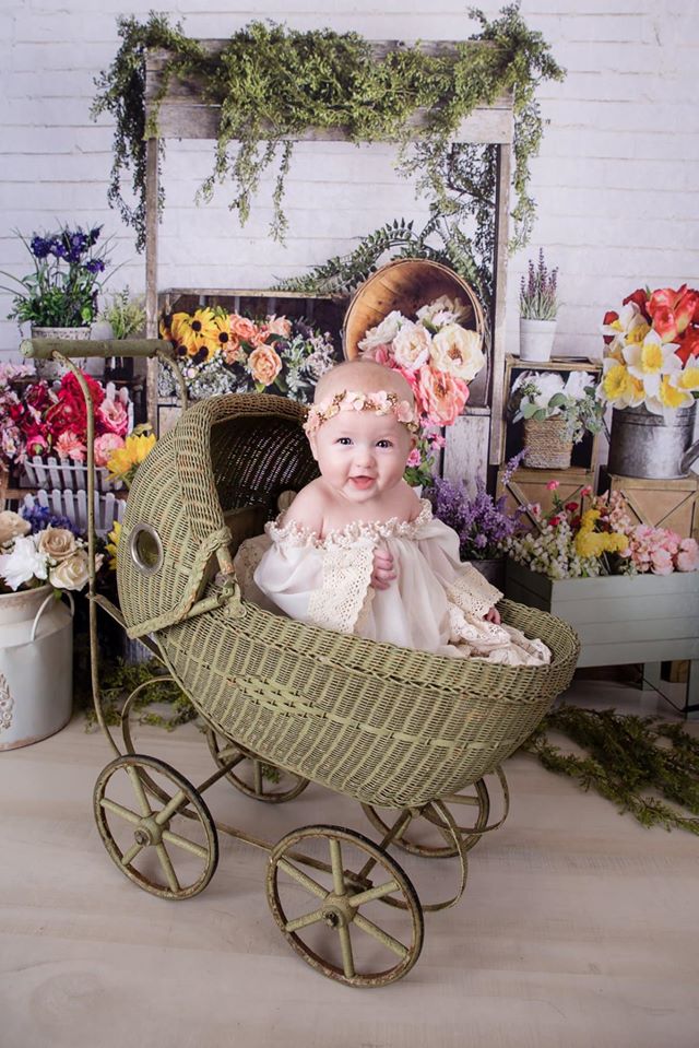 Kate Spring Flower Stand Backdrop Designed By Mandy Ringe Photography - Image 3