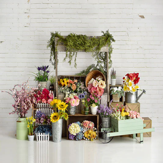 Kate Spring Flower Stand Backdrop Designed By Mandy Ringe Photography - Image 4