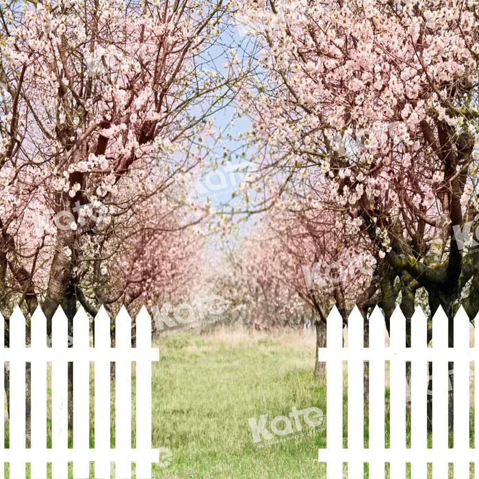 Kate Spring Flower Tree Backdrop Fence Designed by Chain Photography - Image 8