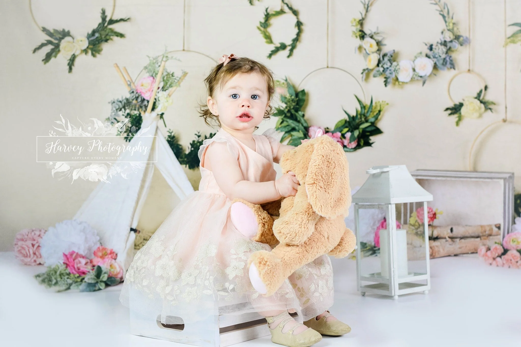 Kate Spring Flowers Camping Children Backdrop Designed by Mandy Ringe Photography - Image 9