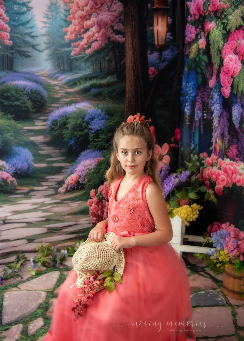 Kate Spring Flowers Forest Path Room Set - Image 4