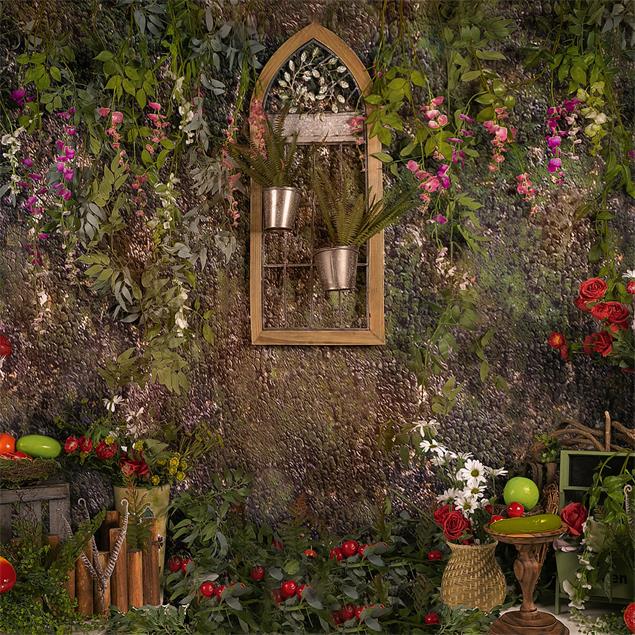Kate Spring Garden Flower Backdrop Designed by Jia Chan Photography - Image 2
