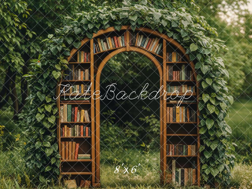 Kate Spring Garden Library Arch Backdrop Designed by Emetselch - Image 7