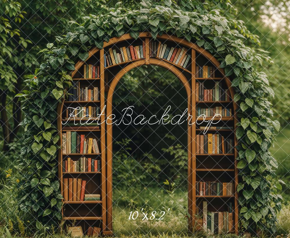 Kate Spring Garden Library Arch Backdrop Designed by Emetselch - Image 8