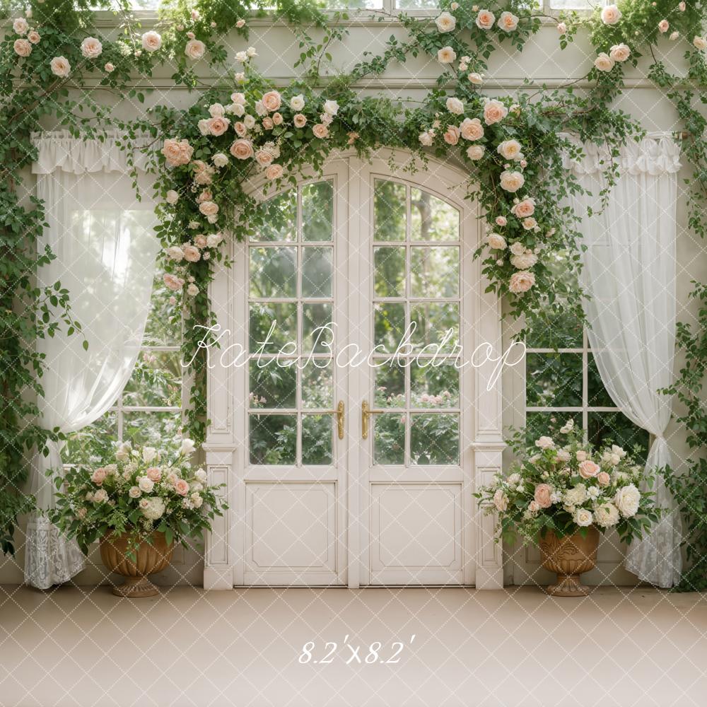 Kate Spring Garland Door Curtains Greenery Backdrop Designed by Emstselch - Image 5