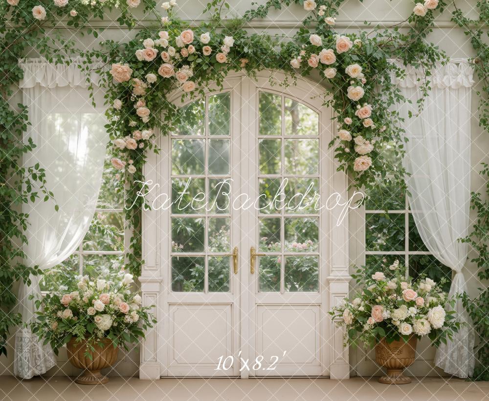 Kate Spring Garland Door Curtains Greenery Backdrop Designed by Emstselch - Image 6