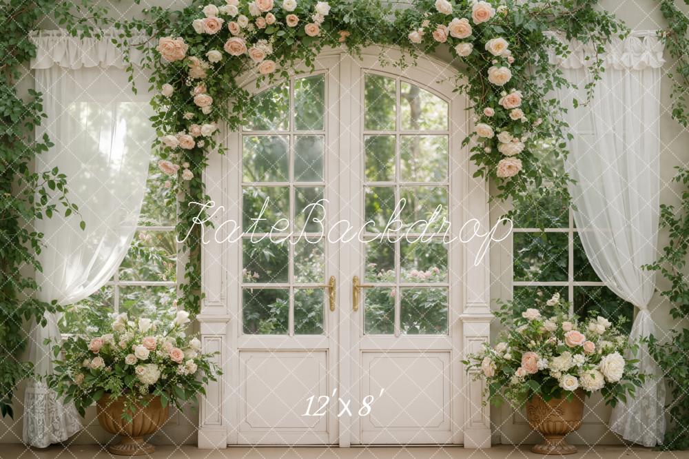Kate Spring Garland Door Curtains Greenery Backdrop Designed by Emstselch - Image 8