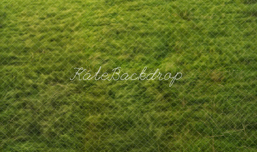 Kate Spring Green Grass Rubber Floor Mat - Image 2