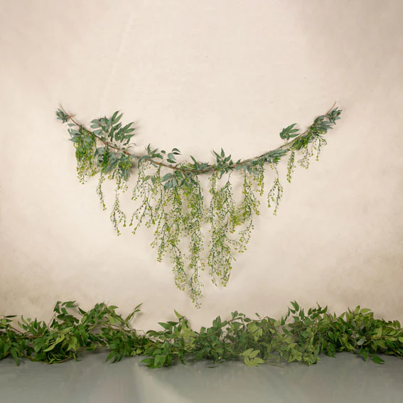 Kate Spring Green Leave Backdrop Designed by Jia Chan Photography - Image 4