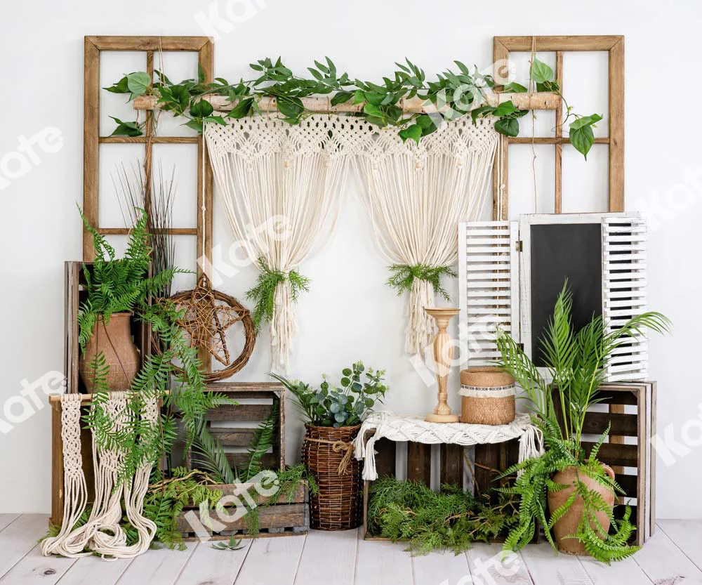 Kate Spring Green Plants Summer Backdrop Designed by Uta Mueller Photography - Image 3