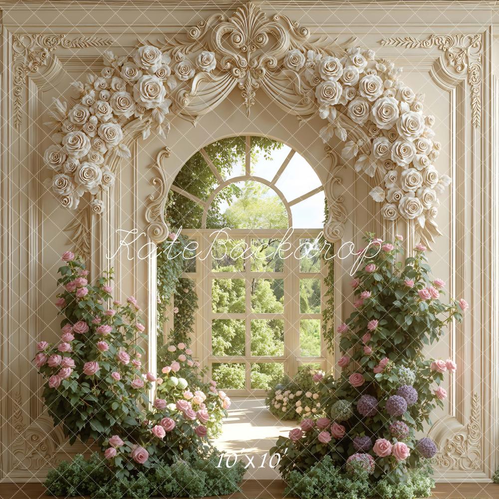 Kate Spring Ornate Window Garden Backdrop Designed by Mini MakeBelieve - Image 7