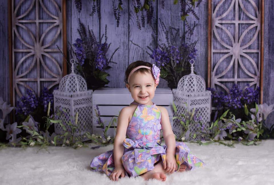 Kate Peaceful Lavender Backdrop for Easter/Spring - Image 3