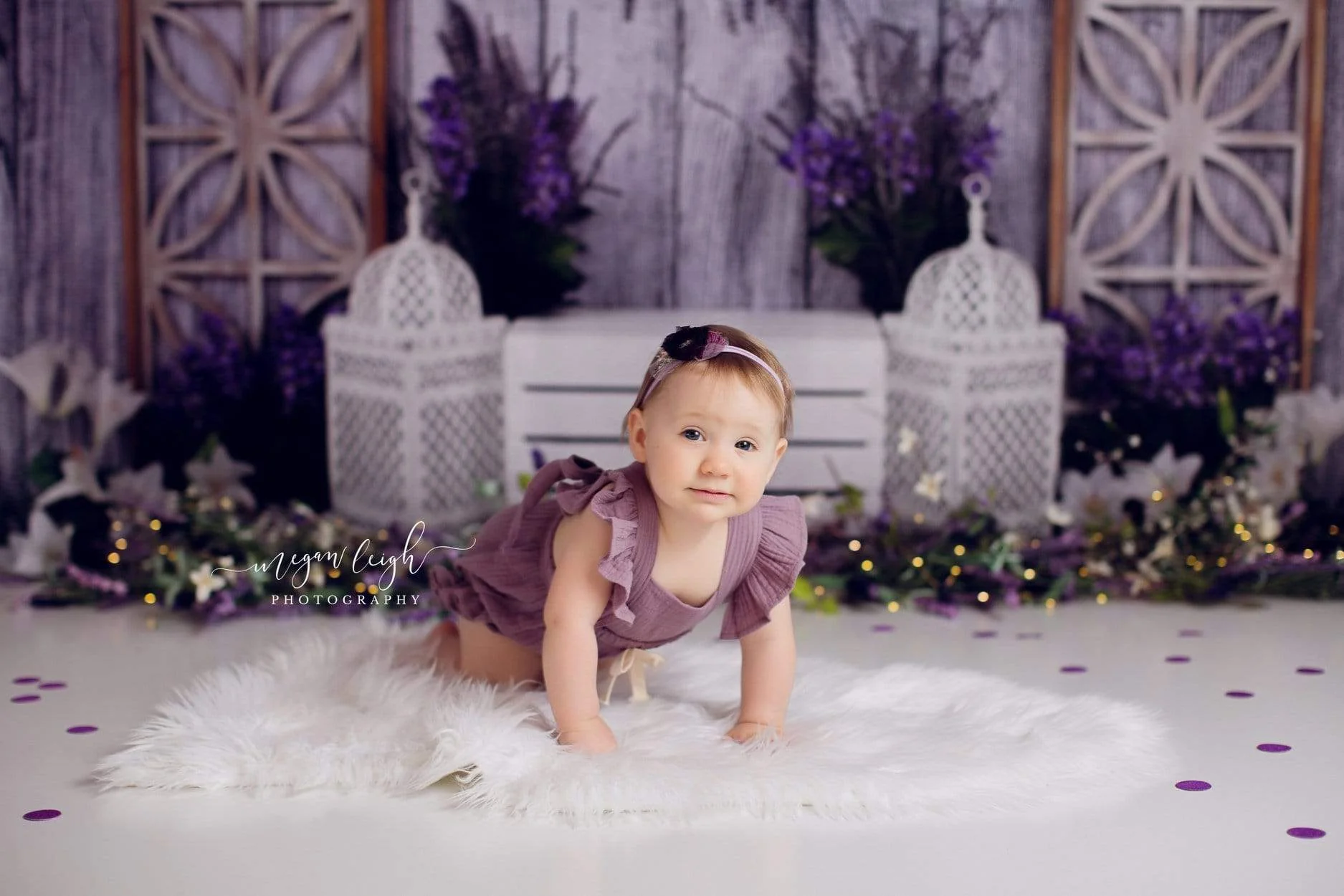 Kate Peaceful Lavender Backdrop for Easter/Spring - Image 5