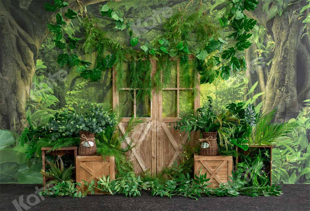 Kate Spring/Summer Forest Children Backdrop Designed by Emetselch