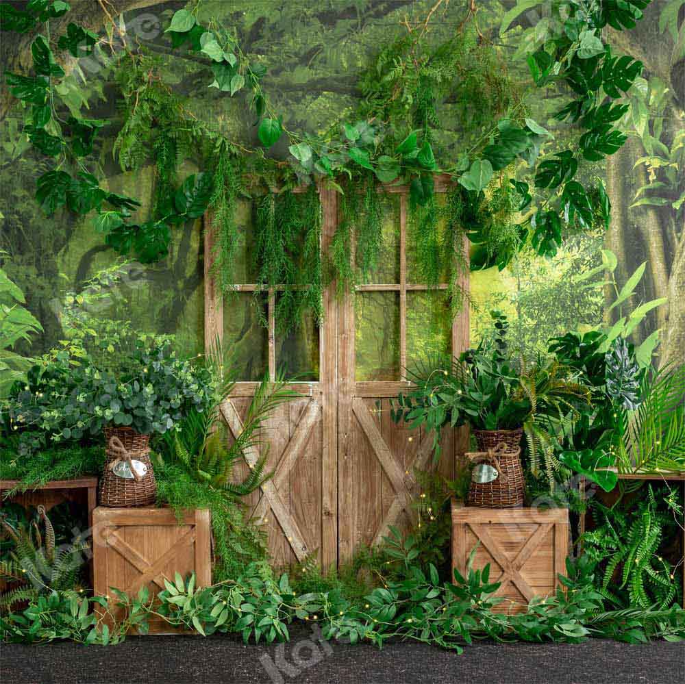 Kate Spring/Summer Forest Children Backdrop Designed by Emetselch - Image 2