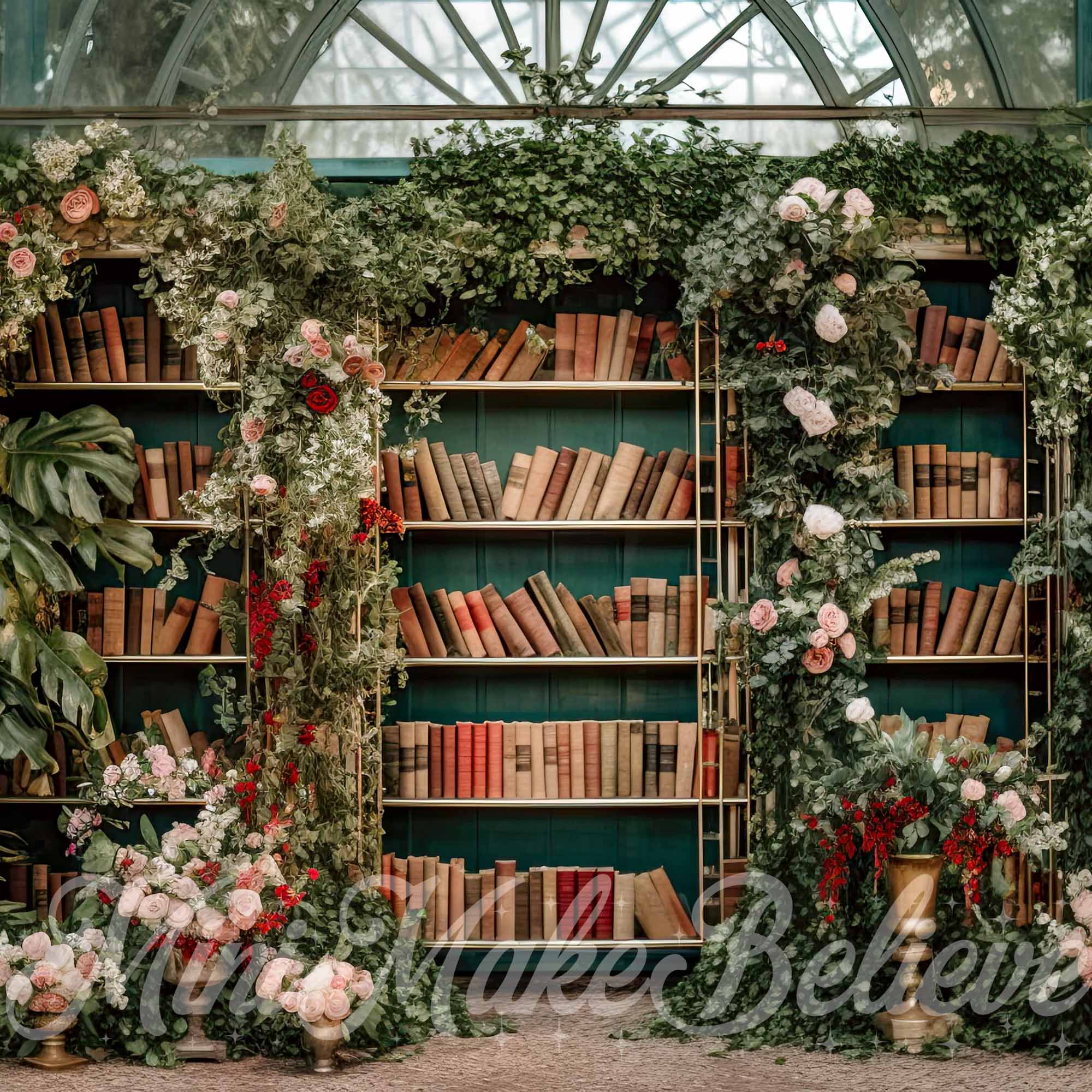Kate Spring/Summer Greenhouse Back to School Backdrop Designed by Mini MakeBelieve - Image 5