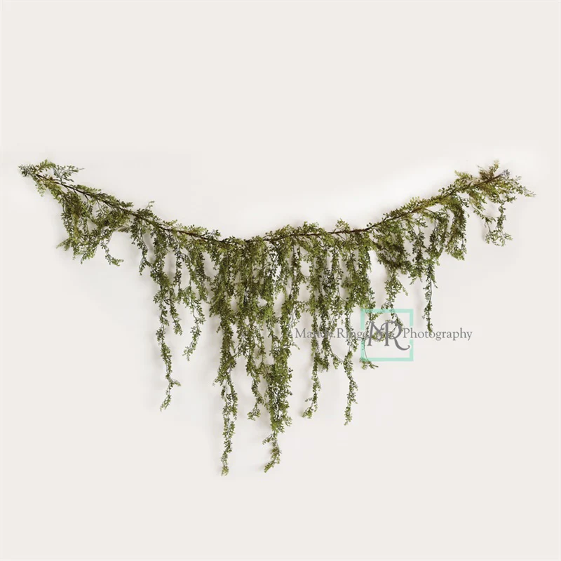Kate Spring Vine White Wall Backdrop Designed by Mandy Ringe Photography - Image 5