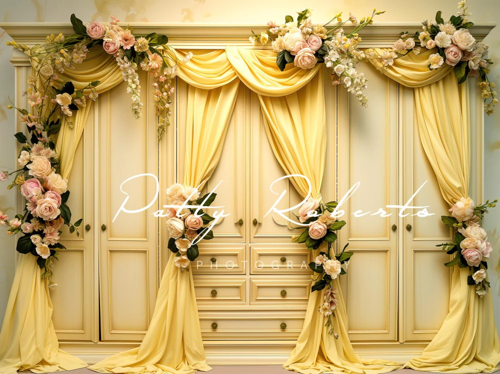 Kate Spring Wedding Flower Yellow Backdrop Designed by Patty Robert - Image 3