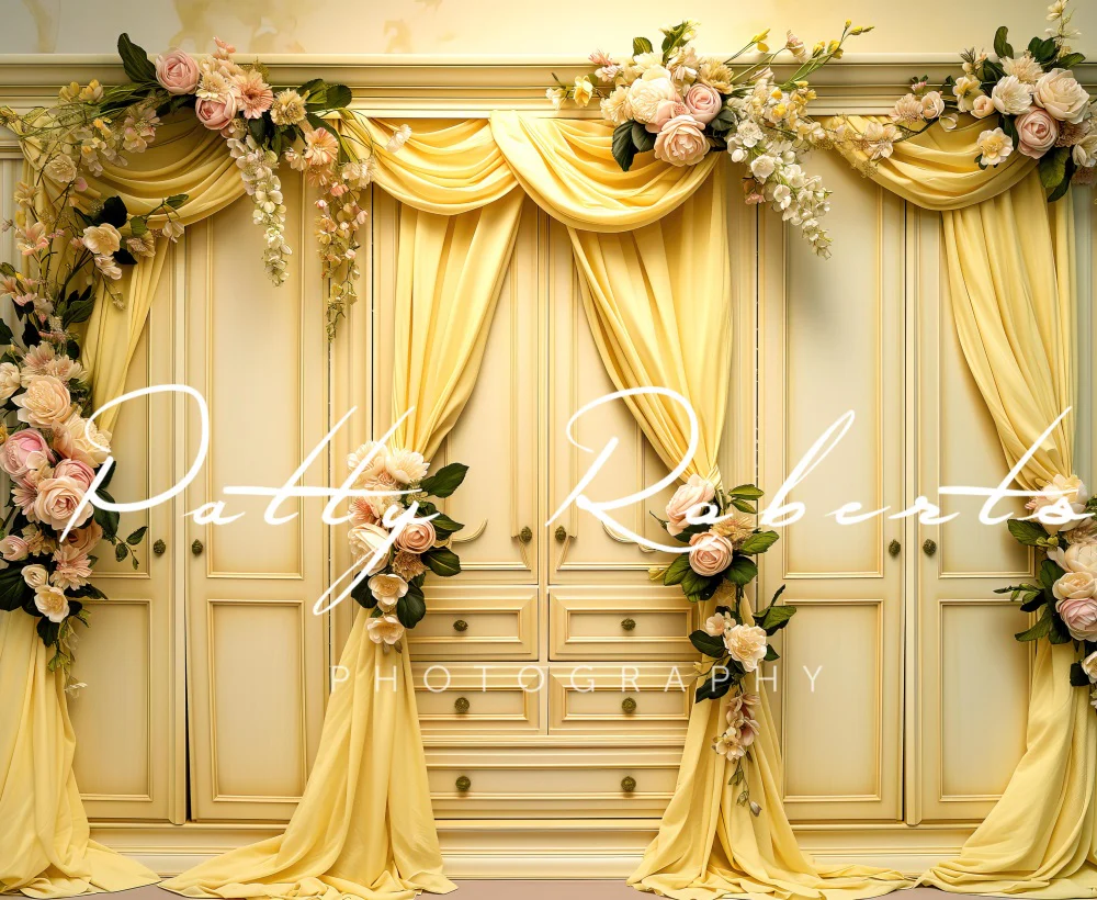 Kate Spring Wedding Flower Yellow Backdrop Designed by Patty Robert - Image 5