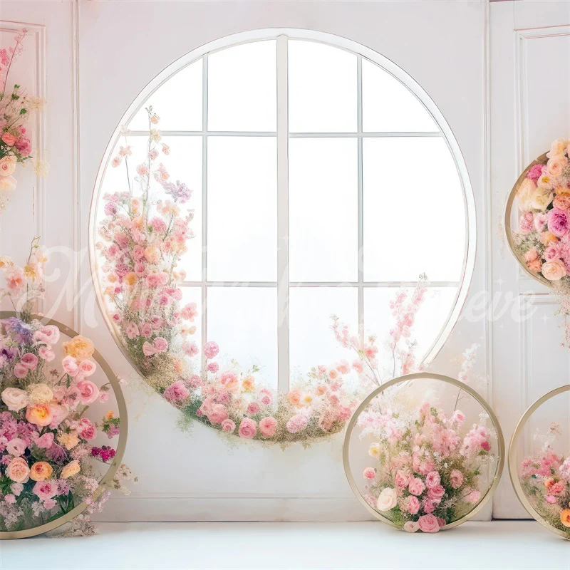 Kate Spring Window Flower Mother's Day Backdrop Designed by Mini MakeBelieve - Image 2