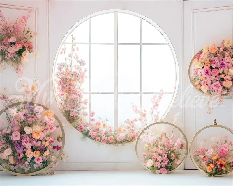 Kate Spring Window Flower Mother's Day Backdrop Designed by Mini MakeBelieve - Image 3