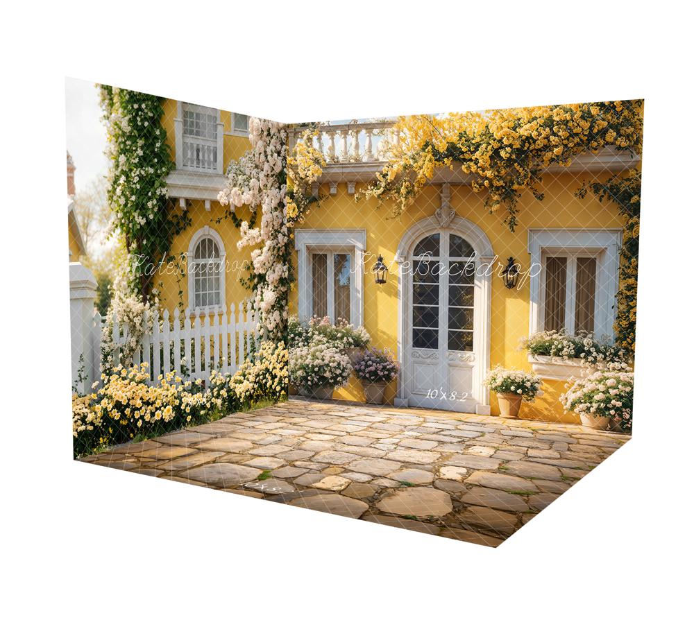 Kate Spring Yellow Floral House Door Room Set - Image 2