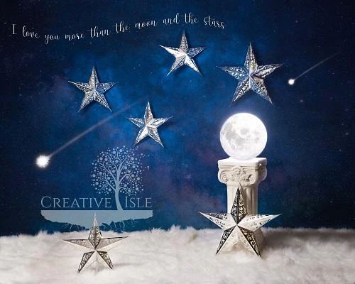 Kate Star Love You Backdrop Designed by Chrissie Green - Image 2