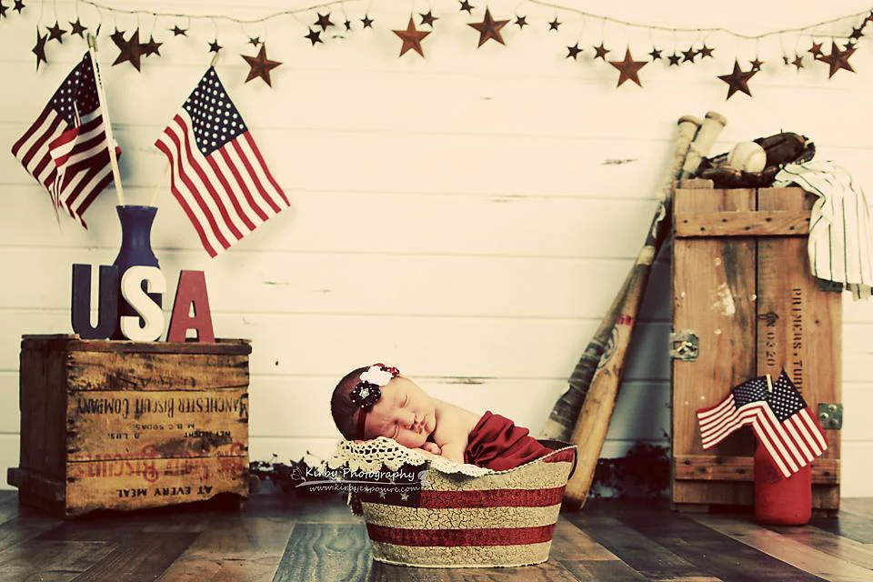 Kate Stars and Stripes Forever Backdrop designed by Arica Kirby - Image 3