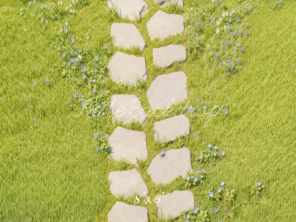 Kate Stone Pathway Grass Floor Backdrop Designed by Kate image - Image 3