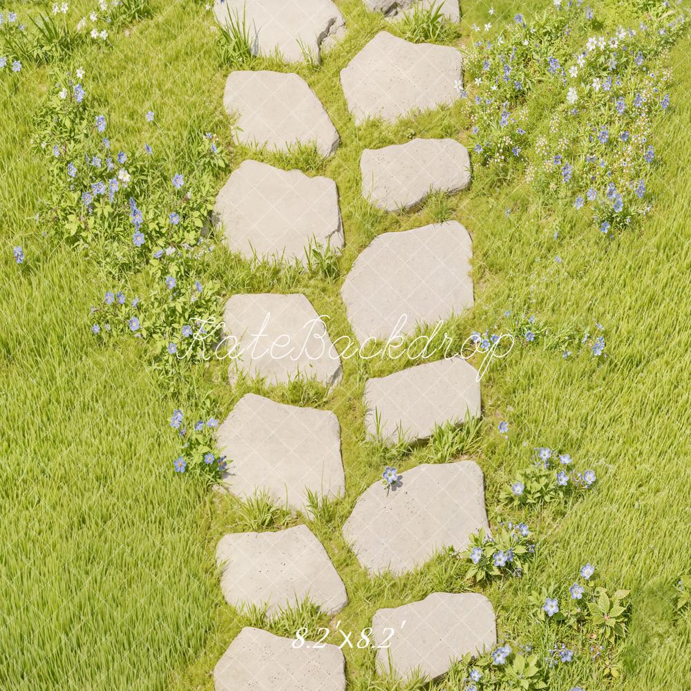 Kate Stone Pathway Grass Floor Backdrop Designed by Kate image - Image 5