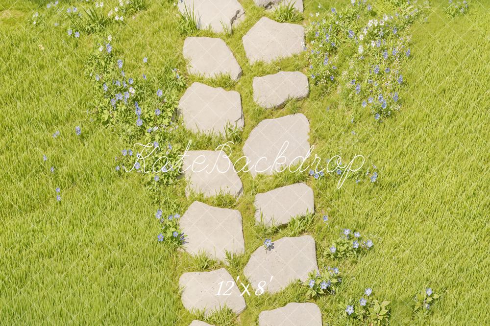 Kate Stone Pathway Grass Floor Backdrop Designed by Kate image - Image 8