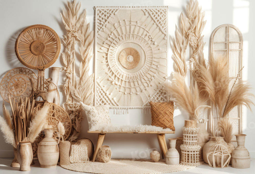 Kate Summer Boho Room Backdrop Designed by Chain Photography