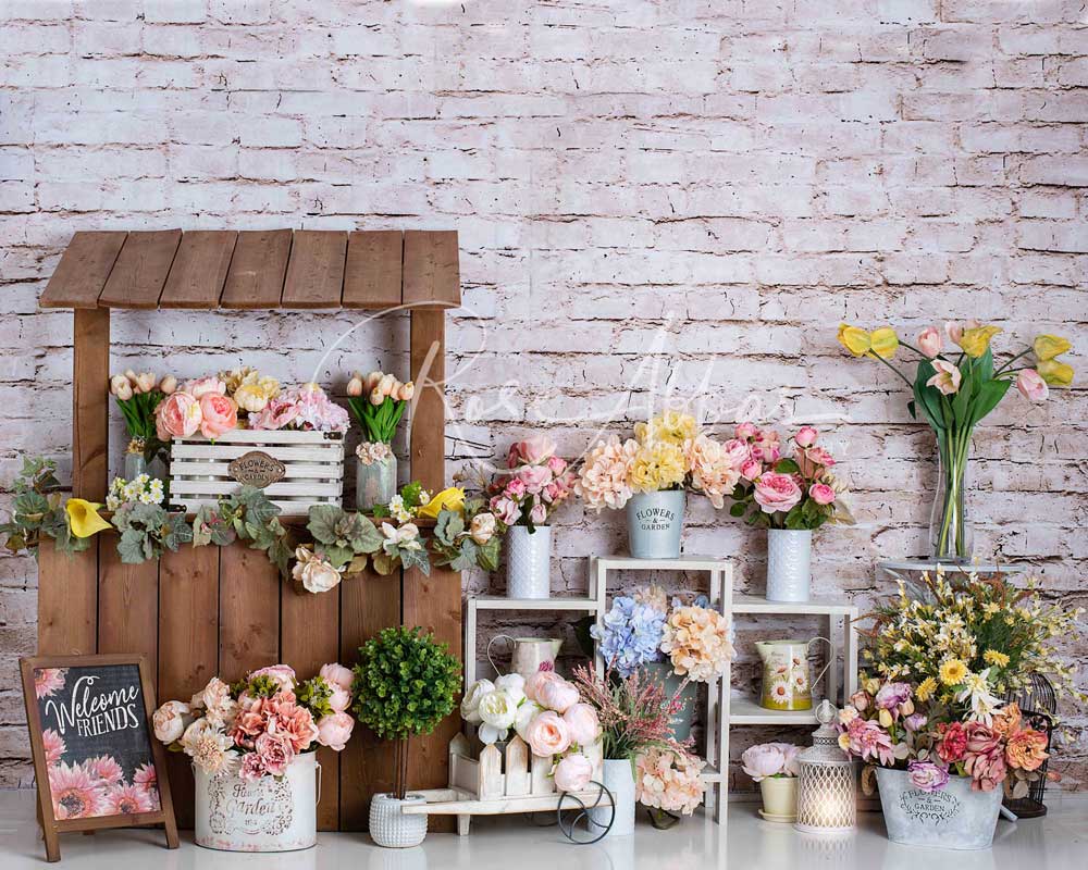 Kate Summer Flower Market Backdrop Designed By Rose Abbas - Image 3