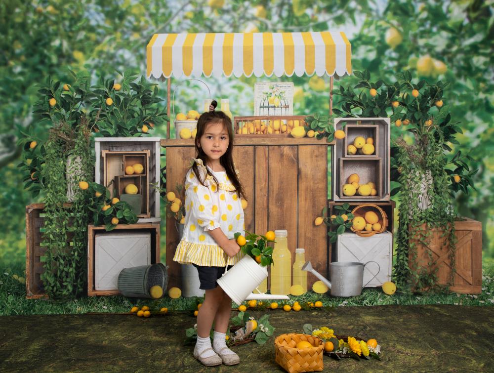 Kate Summer Lemon Trees Backdrop Designed by Emetselch - Image 3