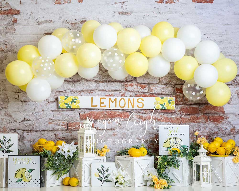 Kate Summer Lemons Fresh Backdrop Designed by Megan Leigh Photography - Image 3