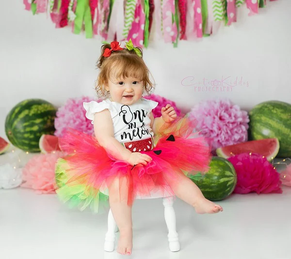 Kate Summer Watermelon Birthday Backdrop Designed by Mandy Ringe Photography - Image 4
